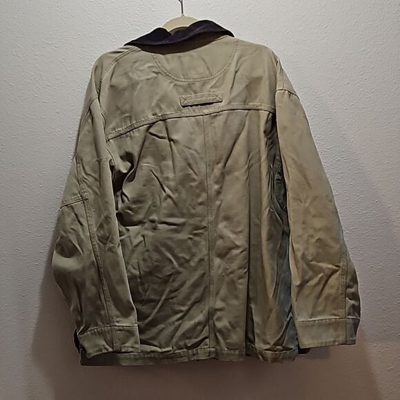 Mens Deluth trading co heave weight shirt, tan  large - Picture 6 of 7